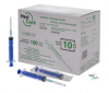 Шприц 3х-компонентный MedCare 10 мл 21G 0.8x40 мм (100 шт)